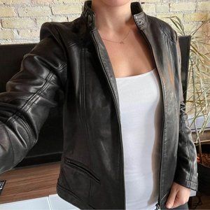 Genuine leather jacket - lamb skin (ladies jacket)